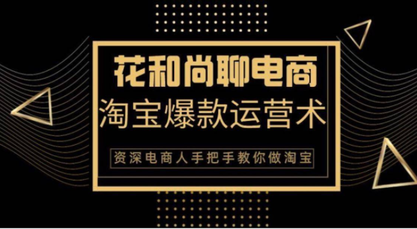 花和尚·天猫淘宝爆款运营实操技术,手把手教你月销万件的爆款打造技巧-互联网资源大全网