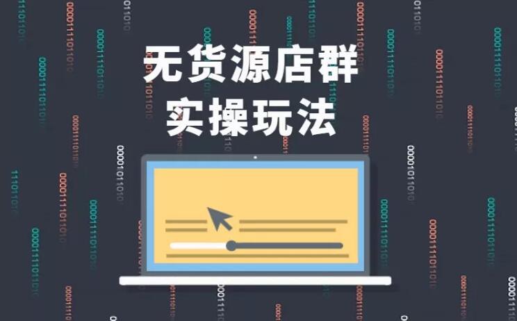 无货源店群实操玩法，蓝海选品的独特思路，店群软件操作方法（45节视频课）-互联网资源大全网