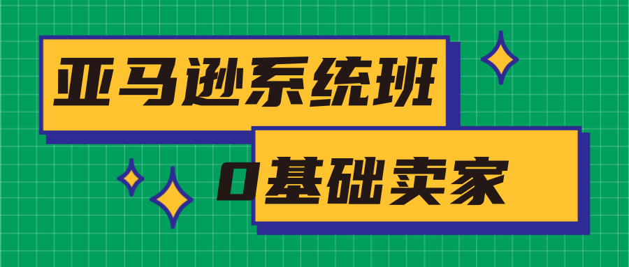亚马逊系统班，专为0基础卖家量身打造，亚马逊运营流程与架构-互联网资源大全网