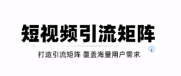 短视频引流矩阵打造,SEO+二剪裂变,效果超级好!【视频教程】-互联网资源大全网