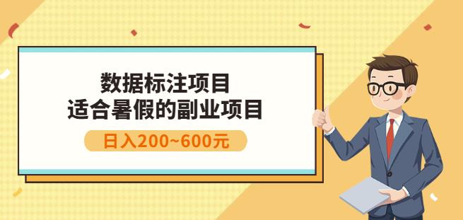 副业赚钱:人工智能数据标注项目,简单易上手,小白也能日入200+-互联网资源大全网