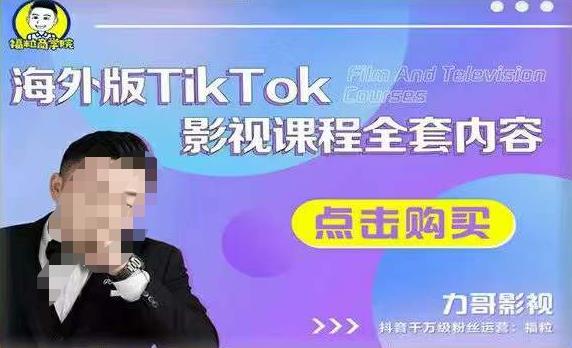 海外TikTok影视课程全套,从搭建渠道,到如何正确使用账号,到未来的变现渠道等-互联网资源大全网