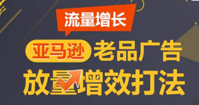 亚马逊流量增长-老品广告放量增效打法，循序渐进，打造更多TOP listing​-互联网资源大全网