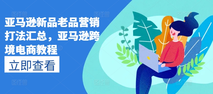 亚马逊新品老品营销打法汇总,亚马逊跨境电商教程-互联网资源大全网
