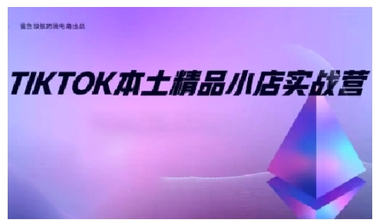TikTok本土精品小店出海实战营,从入门到高阶,不止0-1!-互联网资源大全网