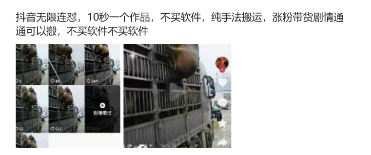 抖音无限连怼,10秒一个作品不买软件,纯手法搬运,涨粉带货剧情通通可以搬-互联网资源大全网