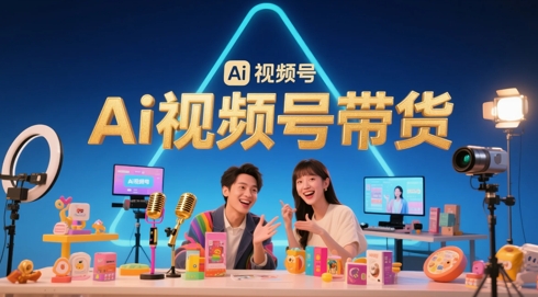 风口已至！AI视频号带货轻松月入过1W，99%的普通人却卡在内容制作门槛-互联网资源大全网
