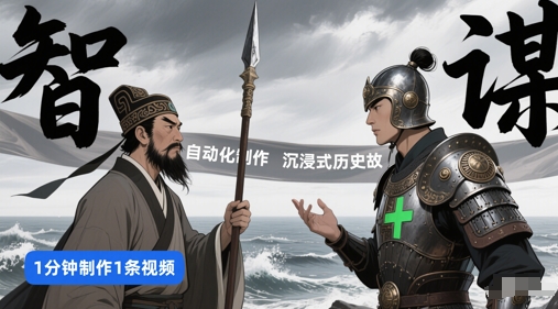 扣子工作流一键生成沉浸式历史故事,一天工作量,3分钟搞定-互联网资源大全网