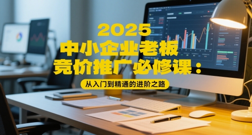 2025中小企业老板竞价推广必修课：从入门到精通的进阶之路-互联网资源大全网