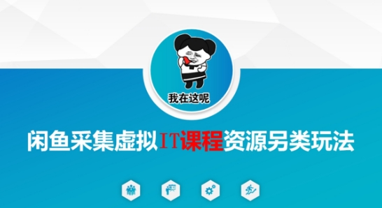 闲鱼采集虚拟IT课程资源另类玩法,干货满满-互联网资源大全网
