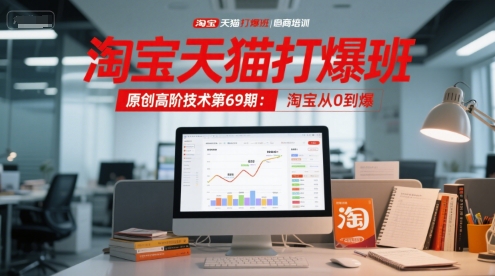 淘宝天猫打爆班原创高阶技术第69期:淘宝从0到爆-互联网资源大全网