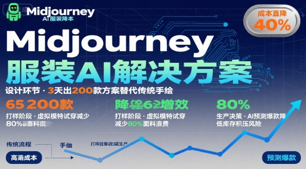 AI在服装领域的运用，使用midjourney做服装辅助企业降低成本-互联网资源大全网