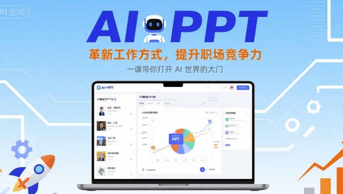AI+PPT:革新工作方式,提升职场竞争力,一课带你打开 AI 世界的大门-互联网资源大全网