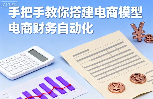 手把手教你搭建电商模型-电商财务自动化-互联网资源大全网