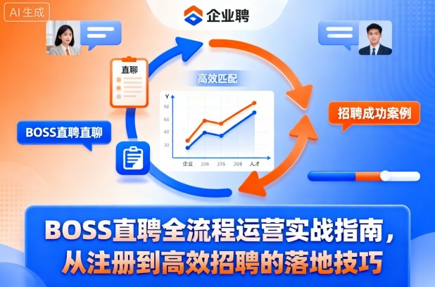 BOSS直聘全流程运营实战指南，从注册到高效招聘的落地技巧-互联网资源大全网