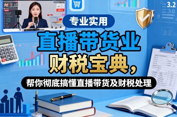 直播带货业财税宝典，帮你彻底搞懂直播带货及财税处理-互联网资源大全网