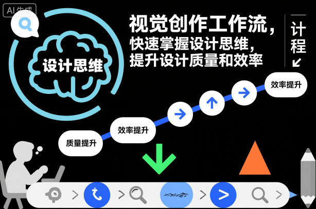 视觉创作工作流,快速掌握设计思维,提升设计质量和效率-互联网资源大全网