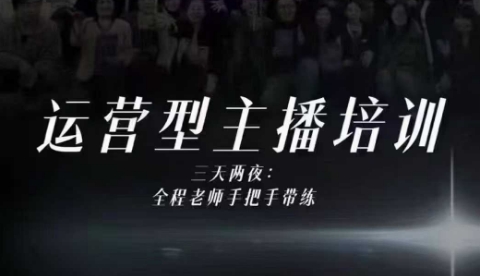 婉婉运营型主播培训线下课,主播四大能力,十小时线下录像+字幕,内容比线上课干-互联网资源大全网