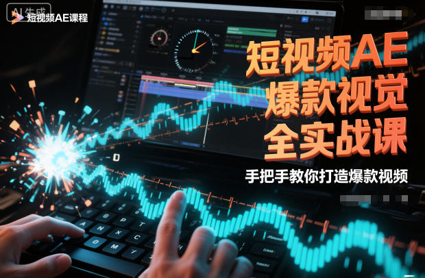短视频AE爆款视觉全实战课,手把手教你打造爆款视频-第一资源库