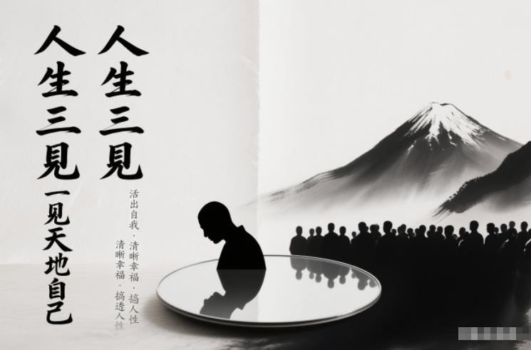 人生三见一见天地见众生见自己,活出自我拥有清晰幸福人生,搞透人性-互联网资源大全网