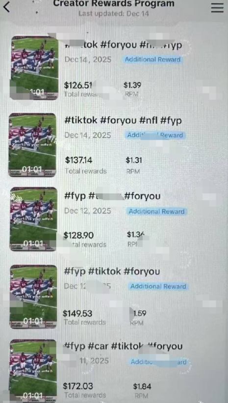 Tiktok中视频体育赛道混剪原创长期玩法,靠播放量賺米,小白轻松上手-第一资源库