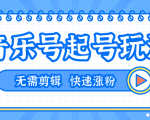 全网最吊音乐号起号玩法,一台手机即可搬运起号,无需任何剪辑技术(共5个视频)-互联网资源大全网