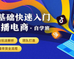 0基础快速入门直播电商课程:直播平台玩法解析-团队打造-带货全流程等环节-互联网资源大全网