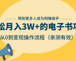 狂赚计划:轻松月入3W+的电子书项目,从0到变现操作流程,亲测有效-互联网资源大全网
