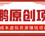 高鹏圈半自动化出单,月入2万零成本虚拟产品项目【附资料】-互联网资源大全网