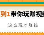 从0到1带你玩赚视频号:这么玩才赚钱,日引流500+日收入1000+核心玩法-互联网资源大全网