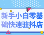 抖音小店新手小白零基础快速入驻抖店100%开通(全套11节课程)-互联网资源大全网
