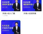 湛北·抖音小店入门进阶高阶合集,八大玩法打造百万店铺-互联网资源大全网
