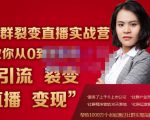 蚂蚁社群电商·社群裂变直播实战营,教你从0到1实现引流、裂变、直播、变现-互联网资源大全网