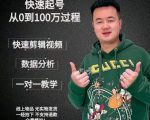 杰妮传媒·抖音快速起号核心实操课:教你新号快速起号,从0到100万过程-互联网资源大全网