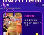 朱白板抖音带货进阶课，实操运营+主播不玩虚的-互联网资源大全网