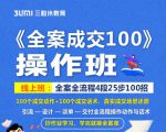 《全案成交100》全案全流程4段25步100招,操作班-互联网资源大全网