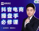 诸葛老王-抖音电商操盘手必修课:顶层设计,起号破局,爆款运营,数据分析-互联网资源大全网