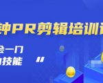抖音视频一分钟PR剪辑培训:学会一门赚钱的技能,每节课短小精悍-互联网资源大全网