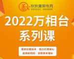 秋秋漫画电商2022万相台系列课,最新拉爆技术,助力打爆核心品类的同时,实现整体增长-互联网资源大全网