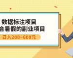 副业赚钱:人工智能数据标注项目,简单易上手,小白也能日入200+-互联网资源大全网