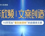 李欣频|文案创造课,0基础可报10天写出“看到就想转”的自媒体文案-互联网资源大全网