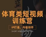 篮球小人物·体育类短视频教学课程，篮球解说账号的IP打造方法和内容创作课-互联网资源大全网