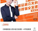 《有嘴能就火的抖文音案课》第八十期升级版,让会不写文案的人,写出一可篇传播的完文整案-互联网资源大全网
