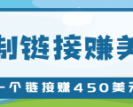 复制链接赚美元,一个链接可赚450+,利用链接点击即可赚钱的项目【视频教程】-互联网资源大全网