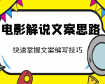 电影解说文案思路课,让你快速掌握文案编写的技巧(3节视频课程)-互联网资源大全网