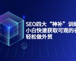 SEO四大“神补”训练营,小白快速获取可观的谷歌流量,轻松做外贸-互联网资源大全网
