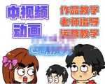 萌漫人·中视频动画作品教学+指导+运营,新手0基础一天学会-互联网资源大全网
