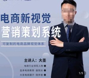 大圣·电商新视觉营销策划系统，可复制的电商品牌视觉识别系统-互联网资源大全网