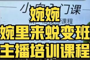 婉婉·婉里来蜕变班(主播课)全方位理解底层逻辑并灵活运用-互联网资源大全网