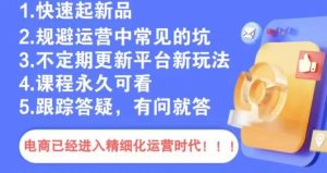 文西电商课程，规避运营中常见的坑-互联网资源大全网